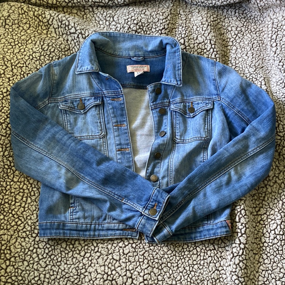 Guess Denim Jacket. Size M